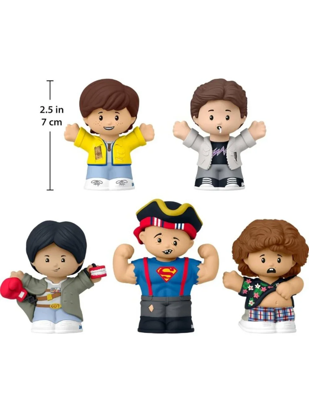 Collector's Edition Goonies Set - 5 Figures in Display Package for Movie Lovers